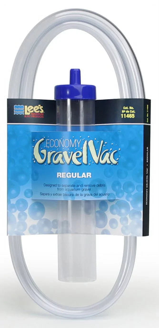 Lees Aquarium & Pet Products 107024 Economy Gravel Vacuum, Multi Color - Large