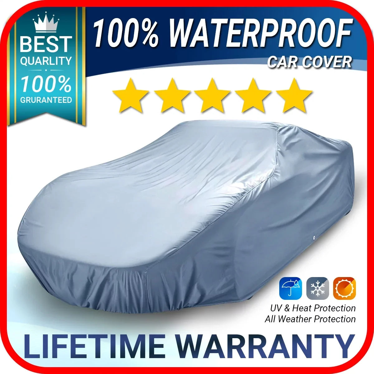 Custom Car Cover Fits: [Mazda Miata] 2006-2009 Waterproof All-Weather