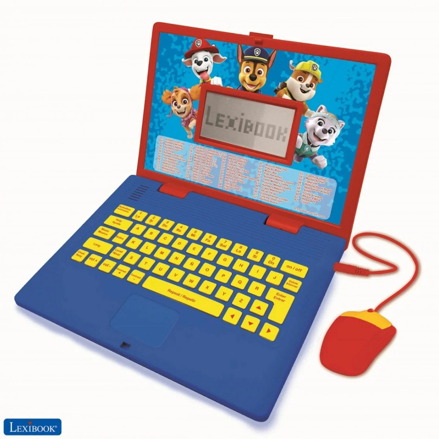 Lexibook Paw Patrol Educational and Bilingual Laptop Spanish/English