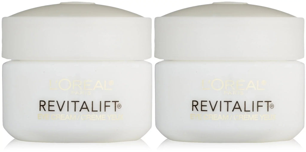 ,Oreal Paris Revitalift Anti Wrinkle + Firming Eye Cream, 0.5 Ounce (Pack Of 2)