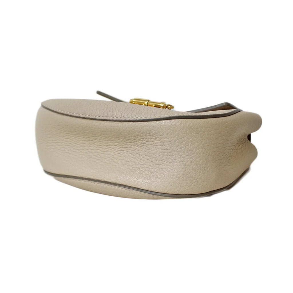Pre-Owned Chloé Chloe Shoulder Bag Leather Beige Ladies Chain  (Fair)