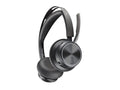 Poly Voyager Focus 2- Microsoft Teams Certified With Charge Stand Headset - Google Assistant, Siri - Stereo -  Type  - Wired/Wireless - Bluetooth - 298.6 ft - 20 Hz - 20 kHz - On-ear - Binaura...
