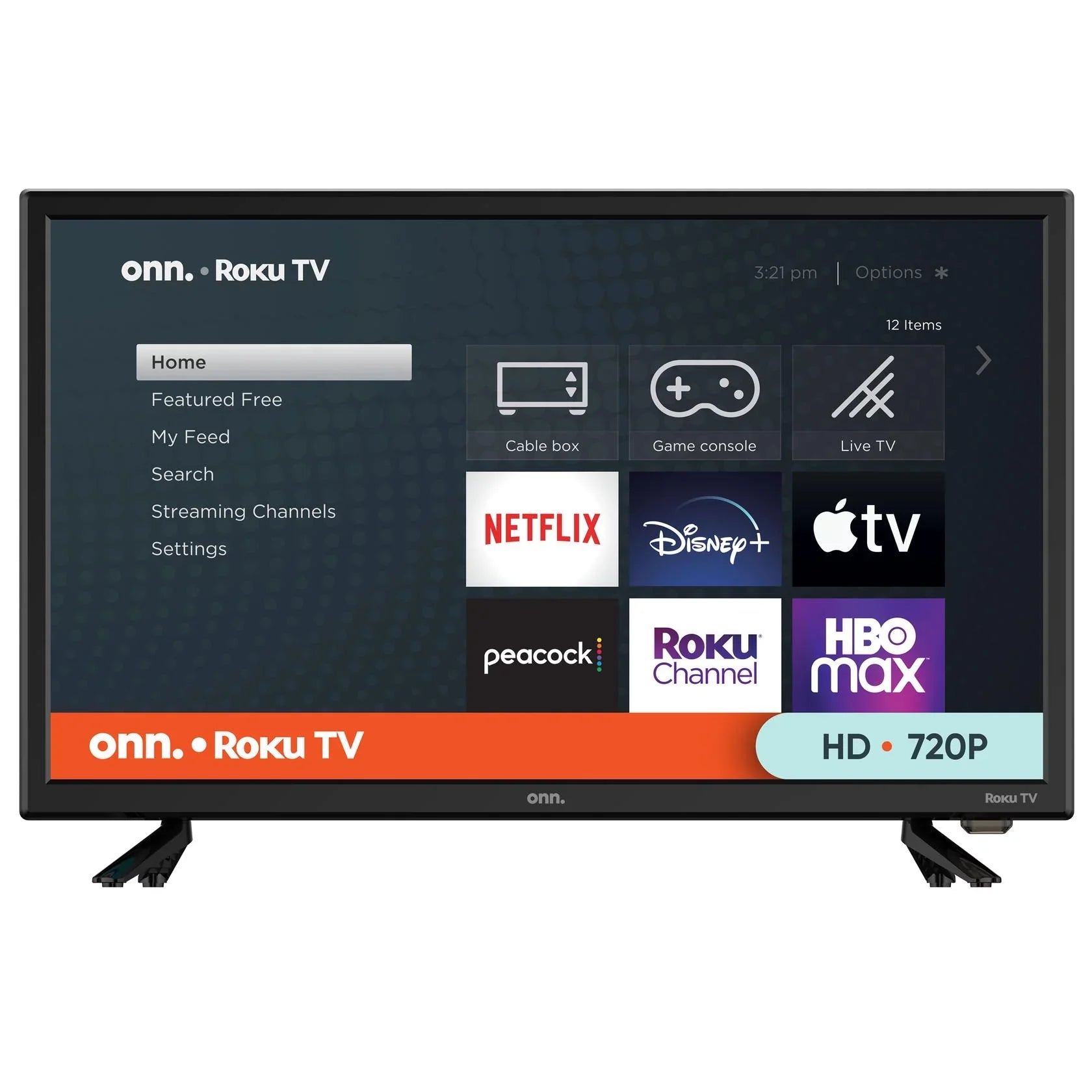 Restored 0nn. 24" Class 720P   Roku Smart  (10001_2590) (Refurbished)