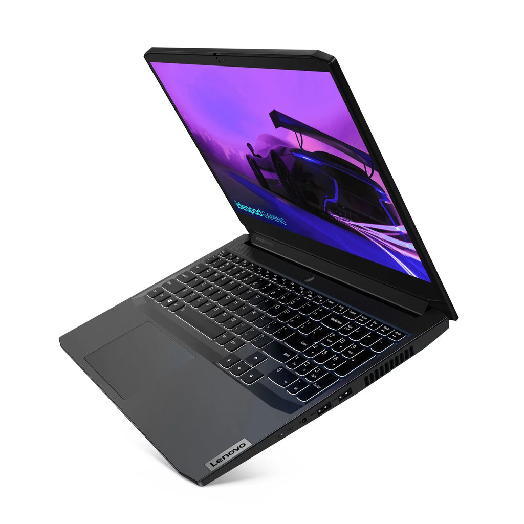 Lenovo IdeaPad Gaming 3 15IHU6 82K1 - 180-degree hinge design - Intel Core i7 11370H / 3.3 GHz - Win 11 Home -   3050  - 8   - 256   + 1   shingled magnetic recording () - 15.6"  1920 x 1080 (Full ) @ 120 Hz - Wi-Fi 6 - sh