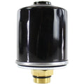 Carbon Exhaust Filter for  Series and Mastercool 3CFM & 6CFM Vacuum Pumps -  Fitting Carbon Filter with Silicone Seal - Premium, Easy-to-Install, Universally Compatible Black Carbon Filter