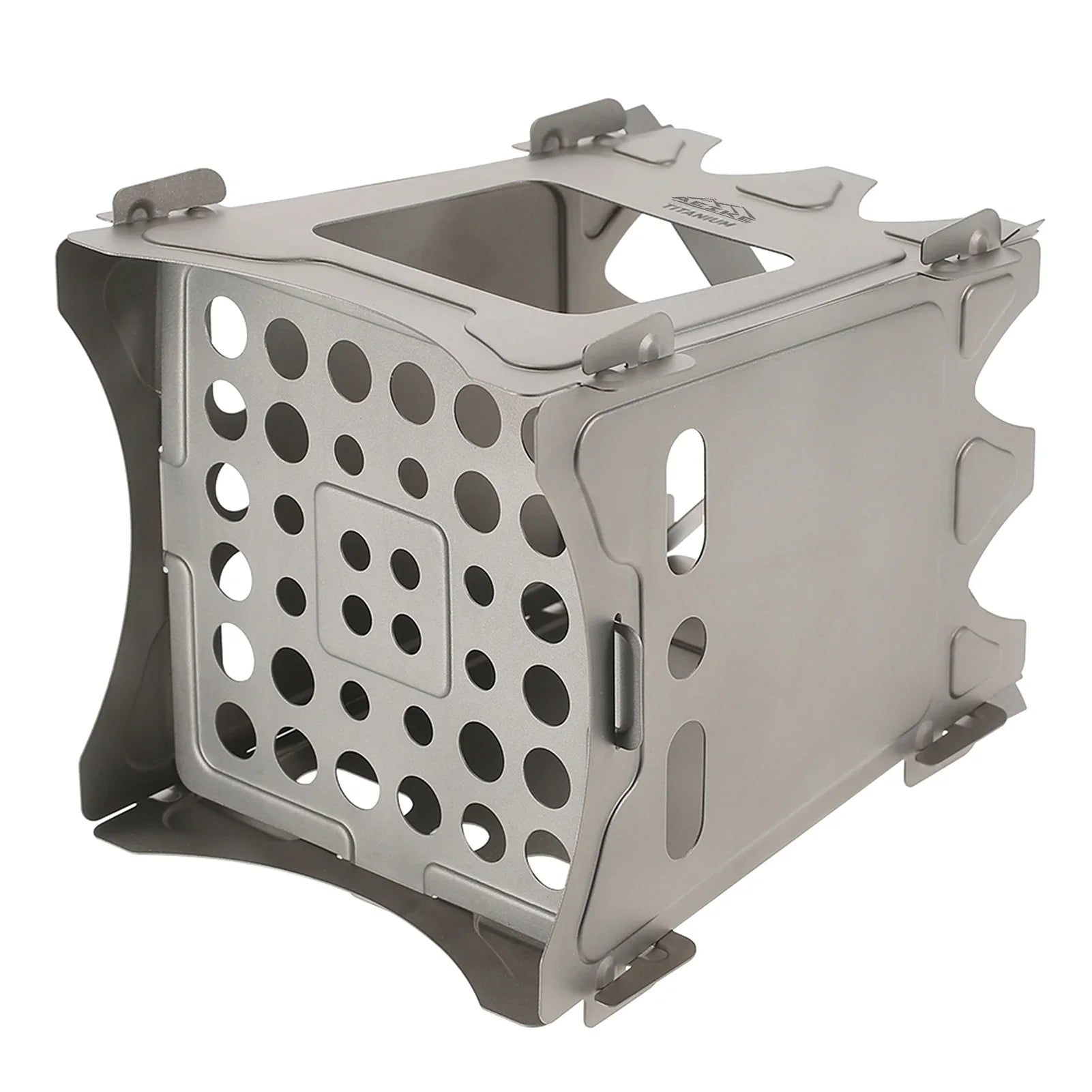 Aeike Camping Wood Stove Portable Folding Lightweight Wood Burning Backpacking Stove for Survival Cooking Picnic