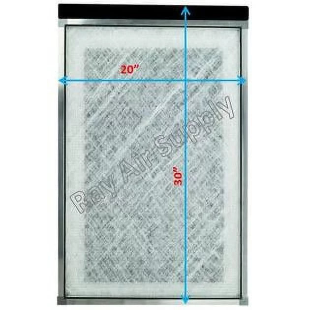 20x30 Replacement Filter Pads Compatible with Air Ranger Air Cleaner 20x30 Refills (3 Pack)