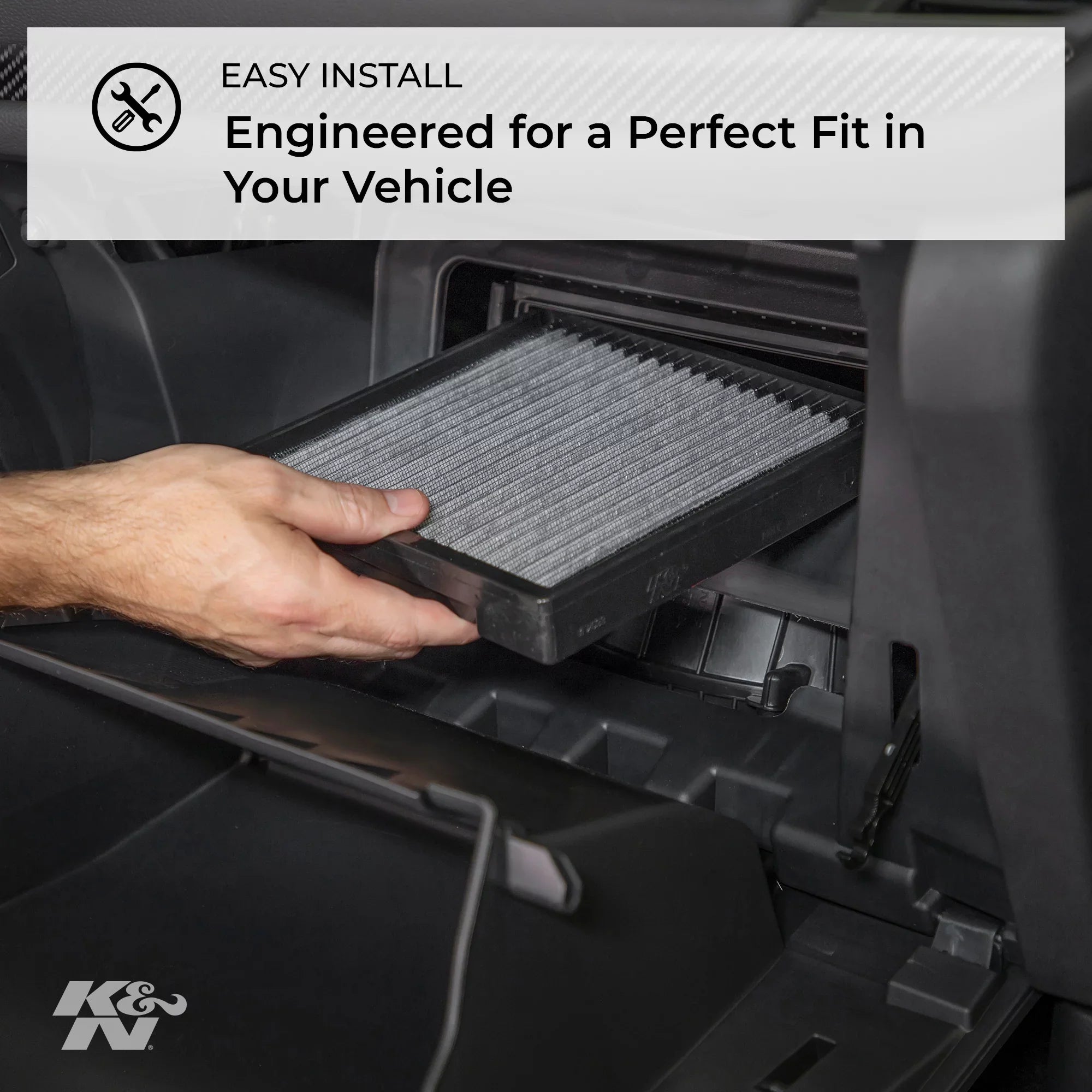 & Cabin Air Filter: Washable and Reusable: Designed For Select 2012-2018 Volkswagen/Audi/Seat Vehicle Models,