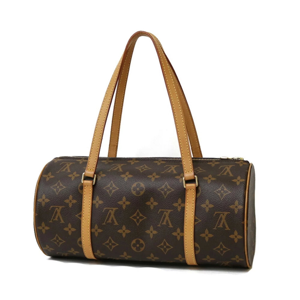 Pre-Owned   Shoulder Bag Monogram Papillon 30  Brown Women's Canvas (Good)