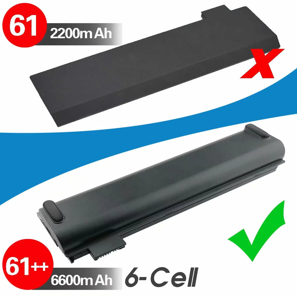 61++ Replacement Laptop Battery Compatible with Lenovo ThinkPad          Series 01AV492 01AV427 01AV428 (10.8V 72Wh)