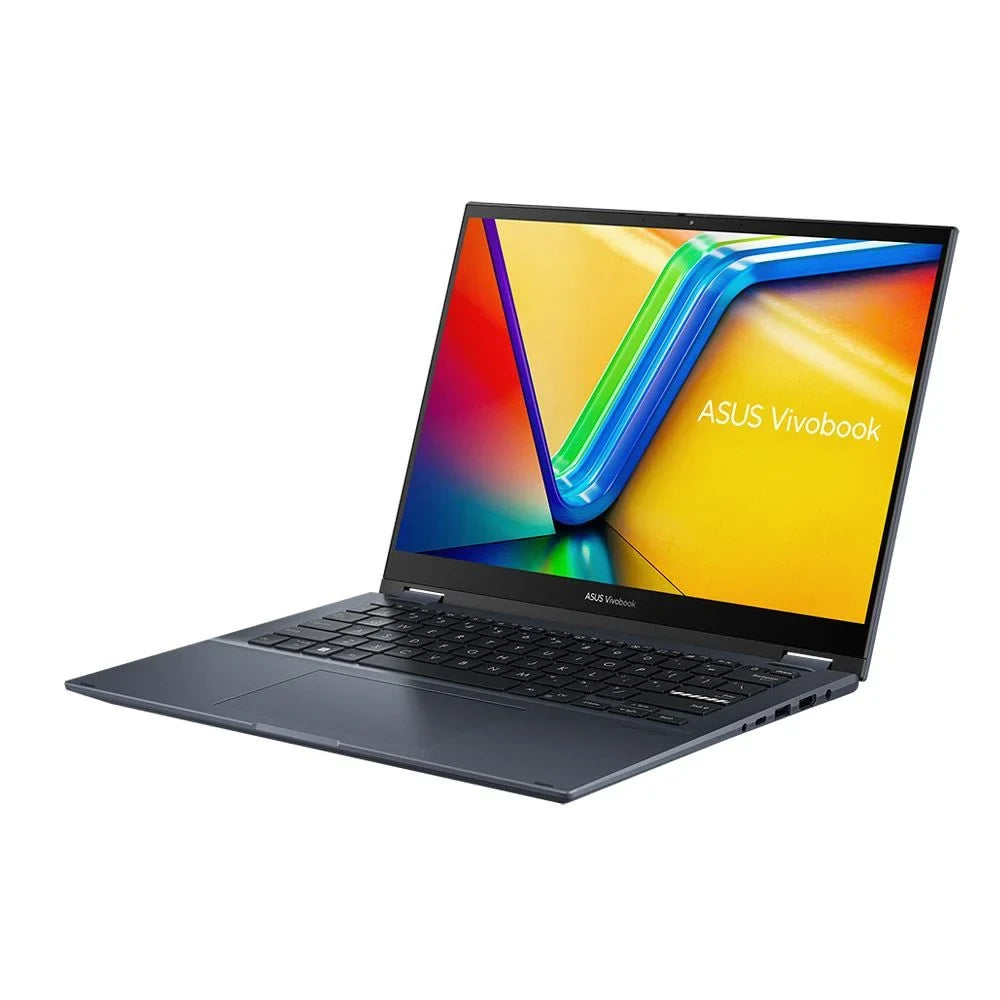 Vivobook  Flip - 14" 2-in-1 Laptop Computer Quiet Blue Intel Core i3 12th Gen 1220P 1.1GHz Processor 8GB   256GB Solid State Drive Intel  Graphics WiFi  Windows 11 Home