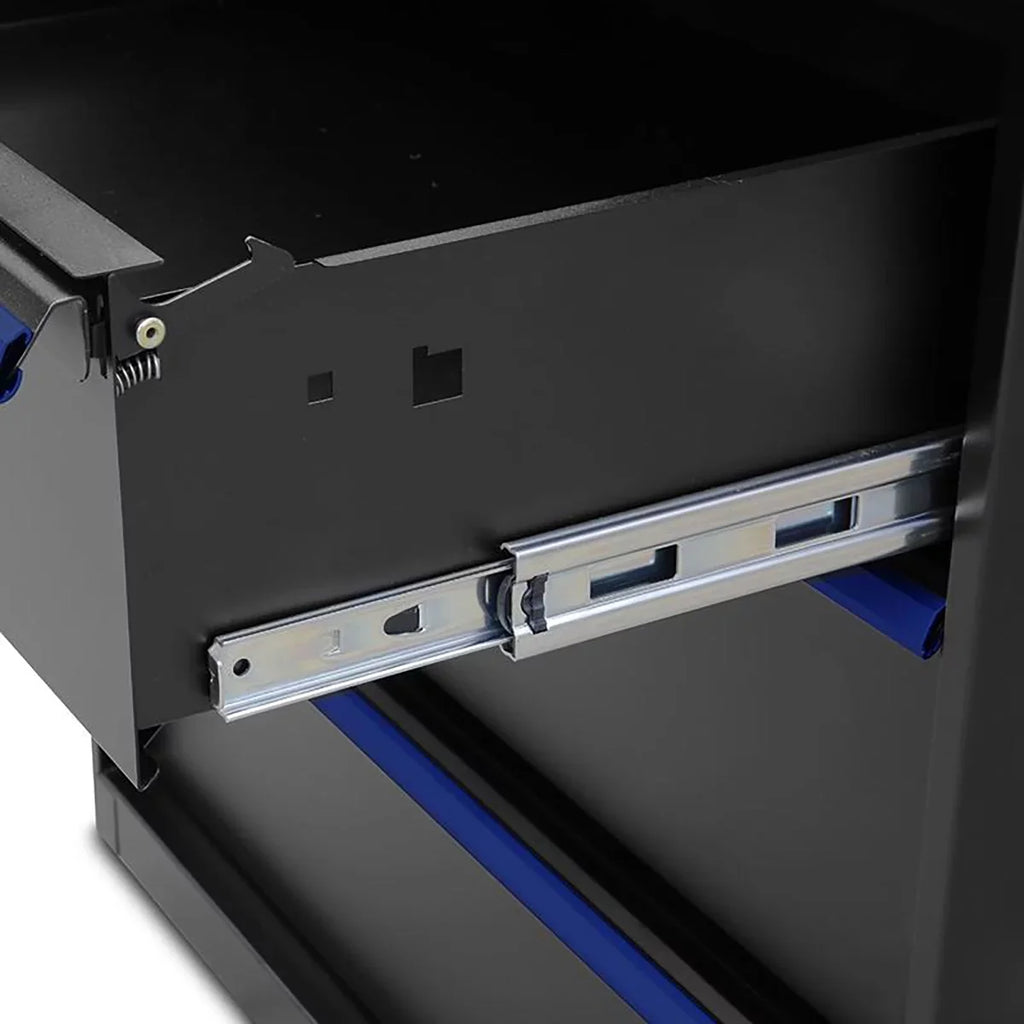 Montezuma Garage Tool Storage System 30.5 x 24" Locking Workbench, Black