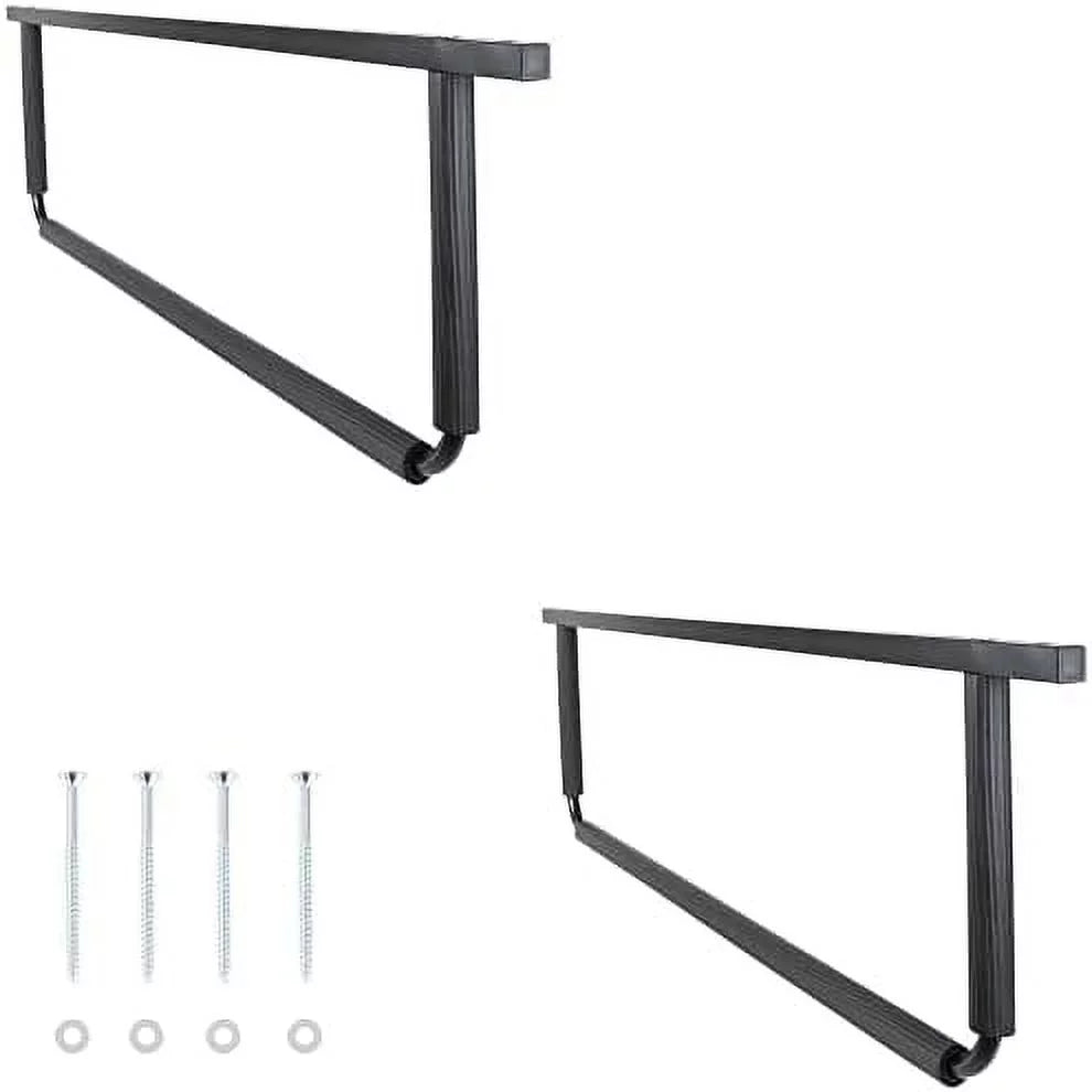Board Overhead Storage Rack 16" Or 24" On Center, Black
