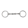 Jacks 10539-5-1-4 Horizontal Elliptical Link Snaffle Bit - 5.25 in.