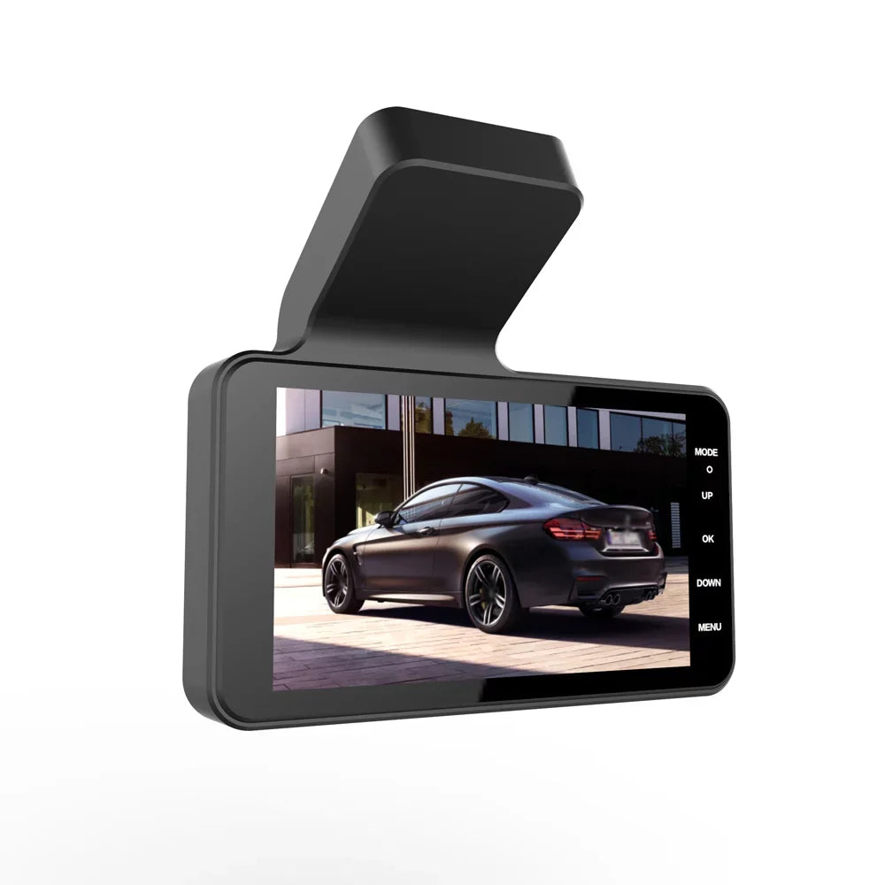 ammoon Dash Camera, 4 Inch Car Dashcam Driving Recorder, 170° Wide Angle, Touchscreen, Support Motion Detection