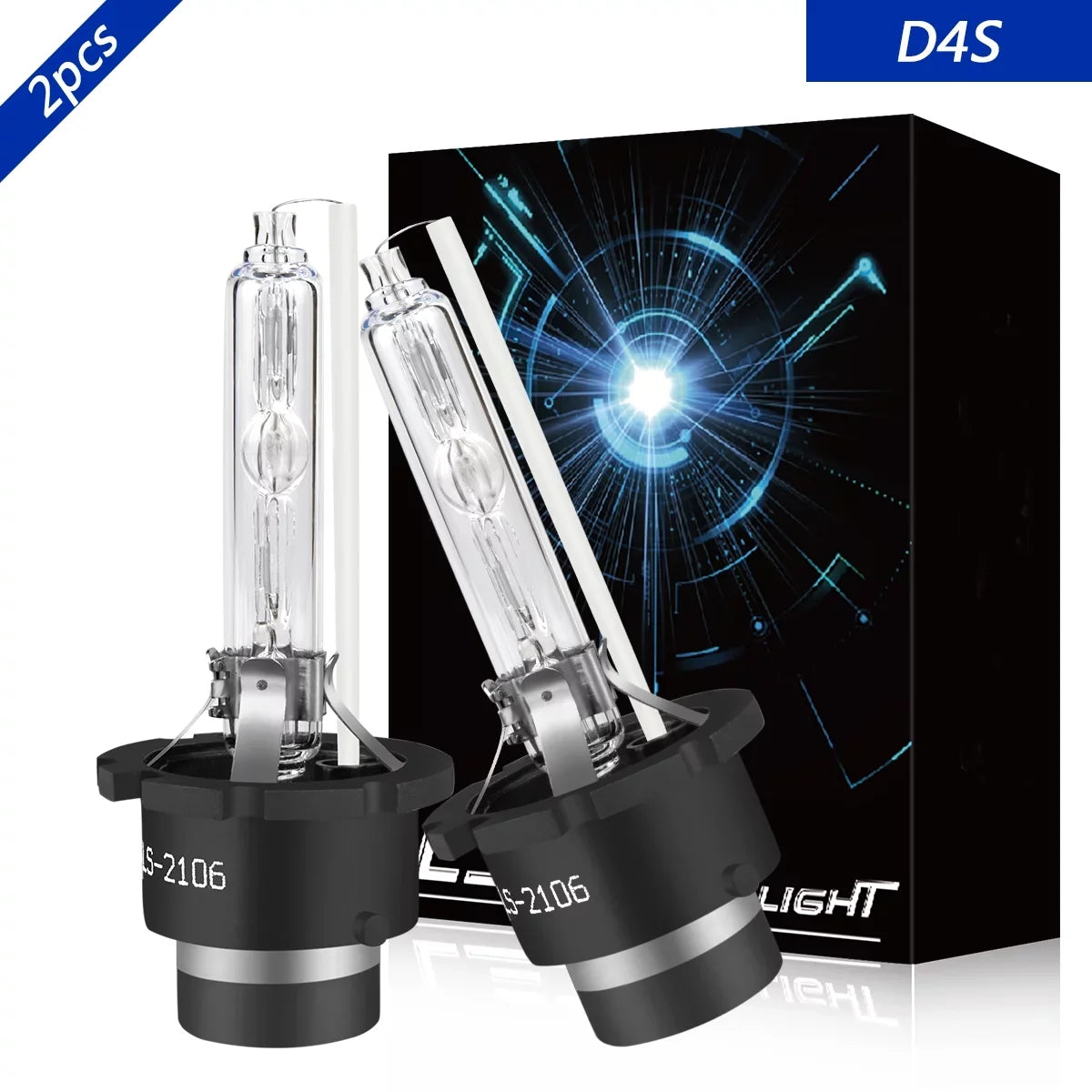 2pcs  Xenon  Headlight Bulbs for Subaru Outback 2015-2017 Low Beam Headlamp 6000K White