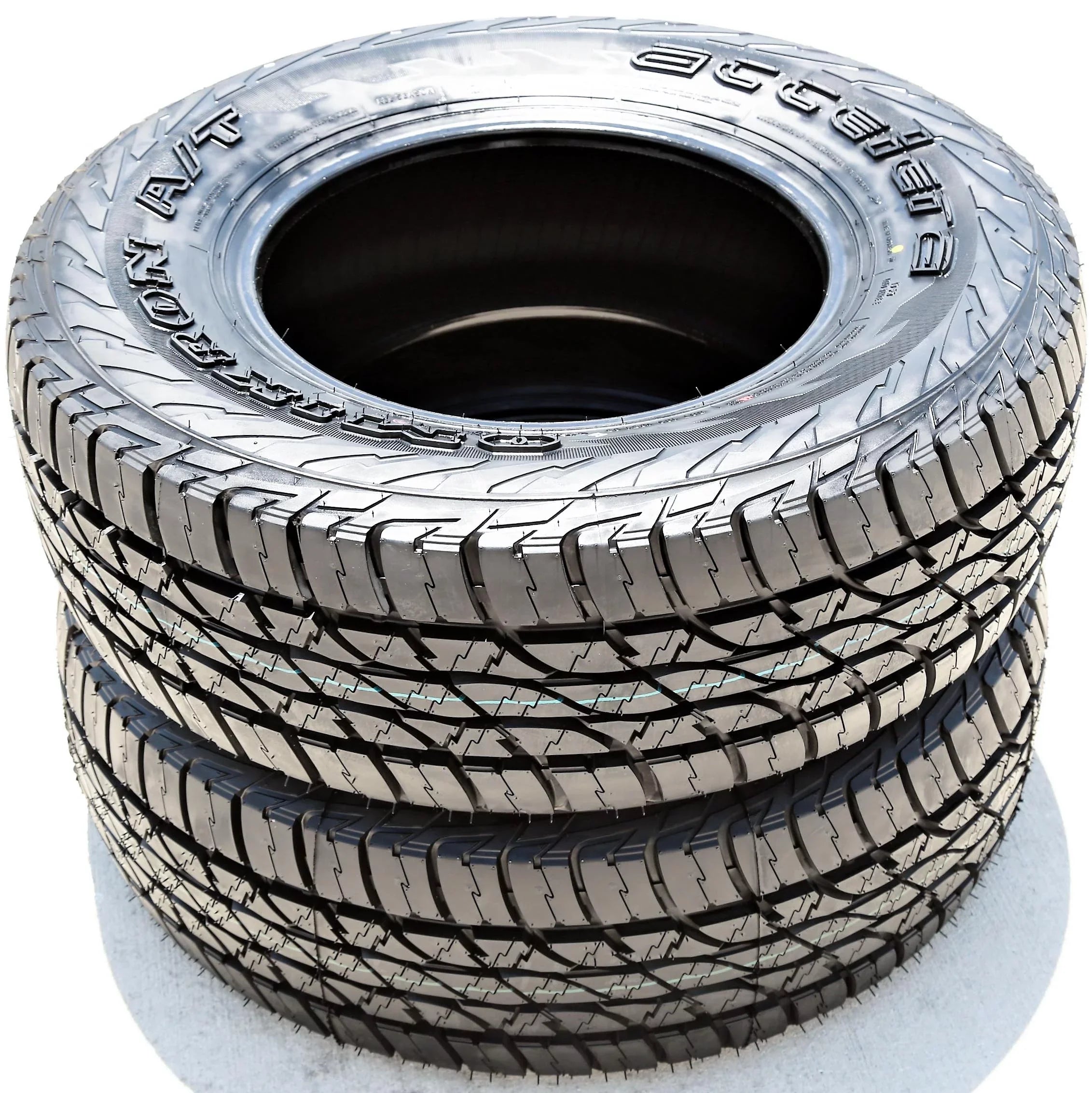 Set of 4 () Accelera Omikron /  265/65R18 Load  10 Ply  All Terrain Tires Fits: 2014 Cadillac Escalade Base