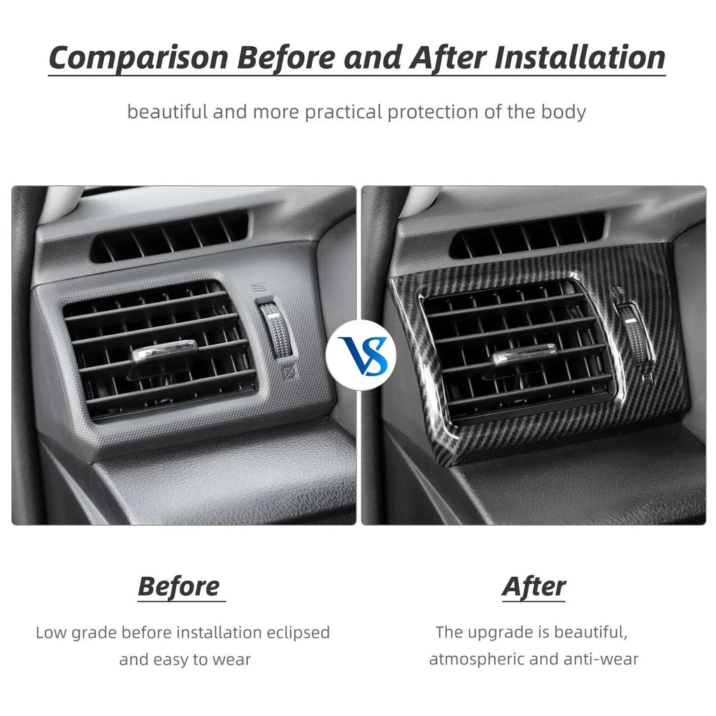 Teledu Center Console Side Air Conditioner Outlet  Vent Trim Cover for 4runner 10-19