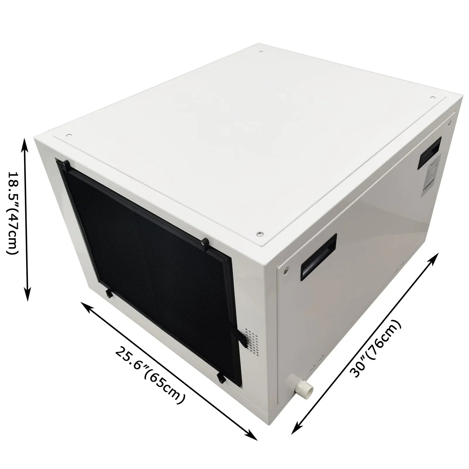 338Pint/ Ceiling-Type Household Commercial Basement Warehouse Planting Greenhouses Dehumidifier