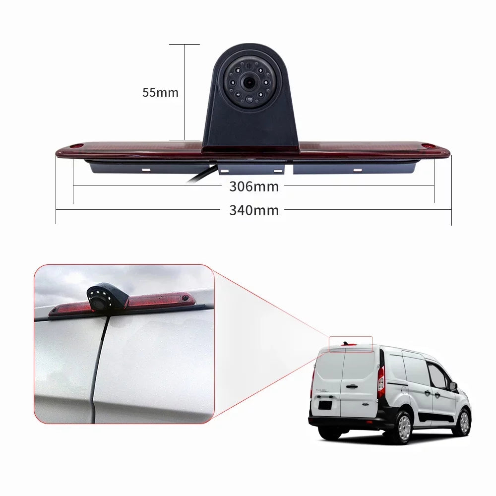 moobody 7in Brake Backup for Mercedes-Benz Sprinter/ Crafter Vans Parking (with Monitor)