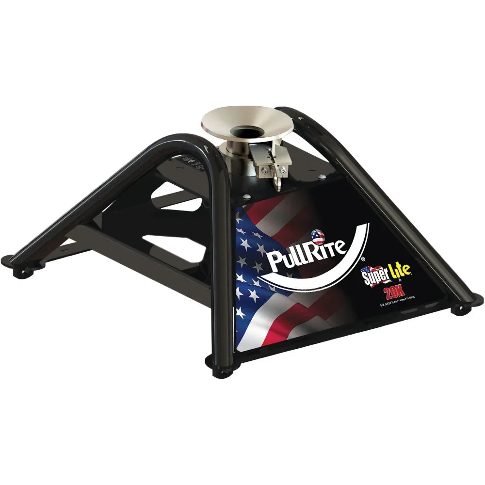 PullRite 2400  Series SuperLite Attachment Fifth Wheel Hitch - Four Point (4P), 20K