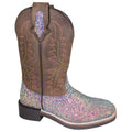 Smoky Mountain Girls' Little  Ariel Western Boot Broad Square Toe Pink 3.5 ()