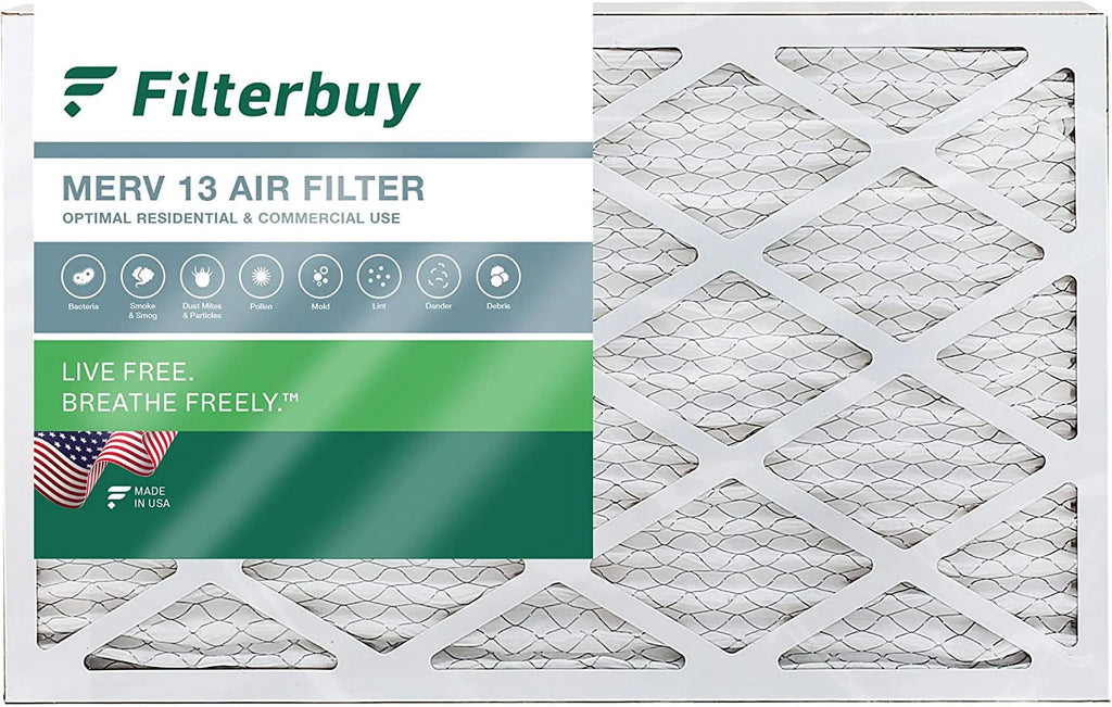 Filterbuy 10x30x2  13 Pleated   Furnace Air Filters (1-Pack)