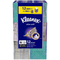 Kleenex Ultra Soft Facial Tissues - Cube Boxes (12 Pack, 65 tissues)