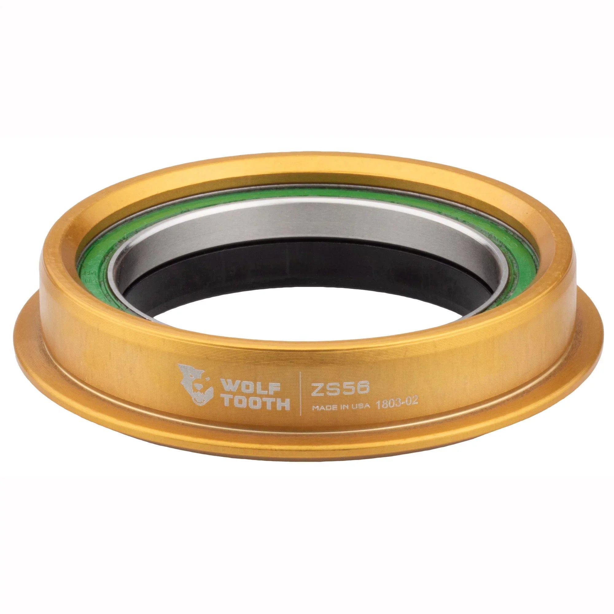 Wolf Tooth Premium  Headsets - Zero Stack Lower, /40, Gold