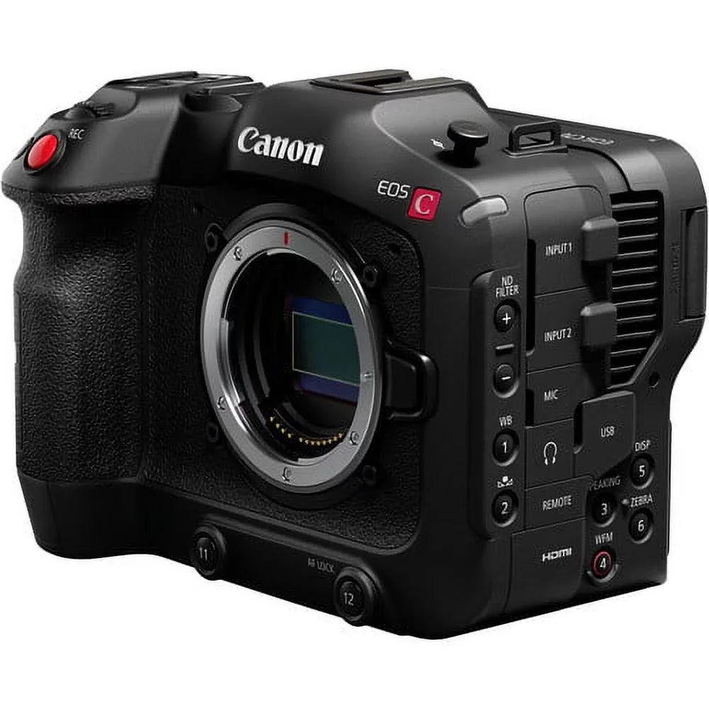 Canon   Cinema Camera ( Lens Mount) 4507C002 - Essential Bundle Includes: Sandisk Extreme Pro 64GB , Memory Card Reader, Gadget Bag, Blower, Microfiber Cloth and Cleaning Kit