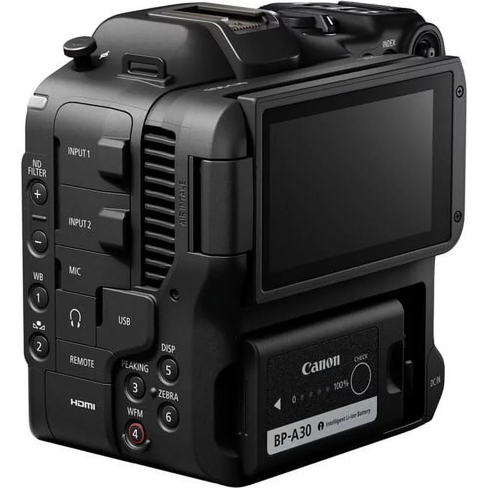 Canon   Cinema Camera ( Lens Mount) 4507C002 - Essential Bundle Includes: Sandisk Extreme Pro 64GB , Memory Card Reader, Gadget Bag, Blower, Microfiber Cloth and Cleaning Kit