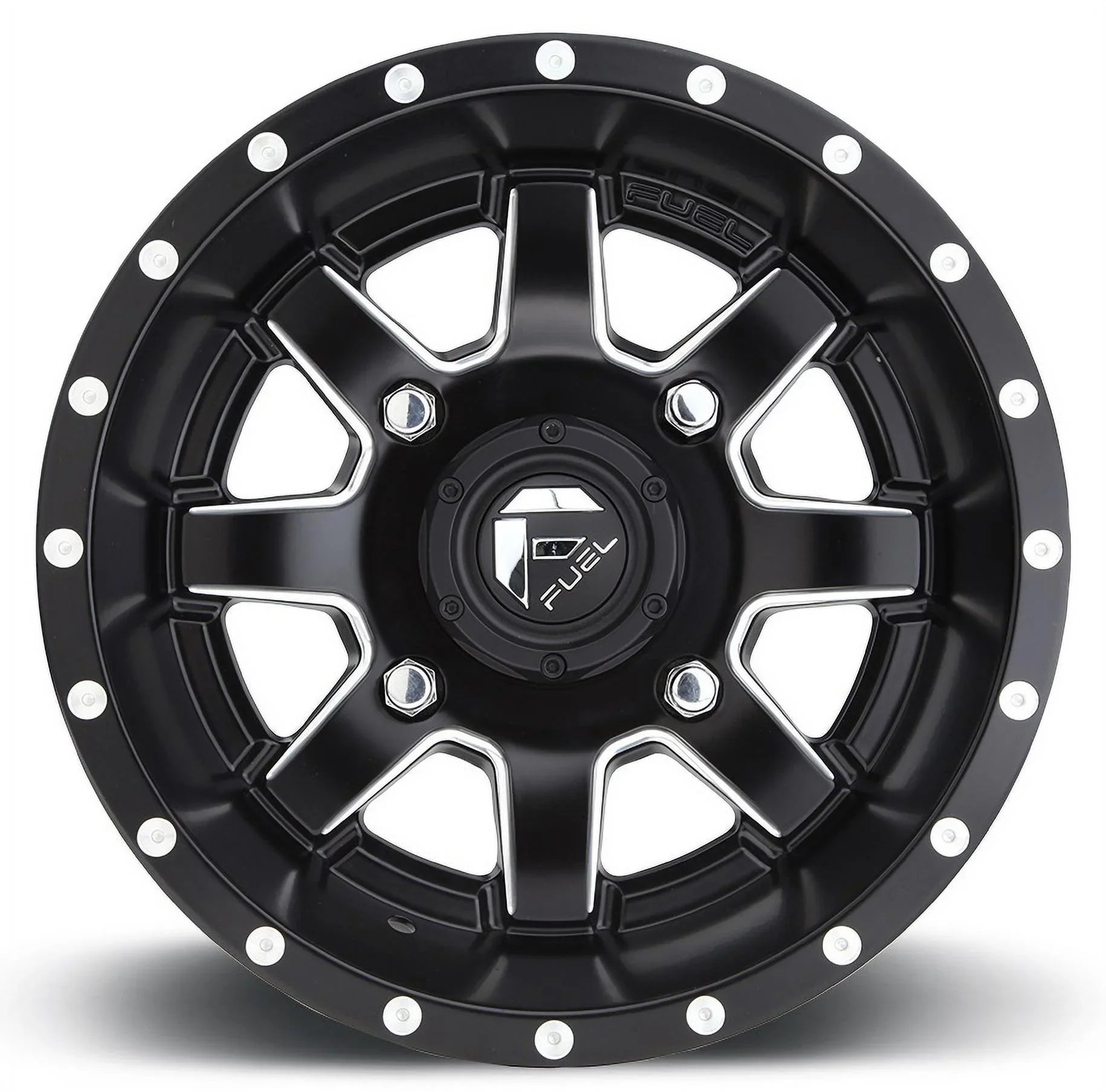 Fuel Maverick 15" Wheels Black 30" Warrior  Sticky Tires Kawasaki Teryx Mule