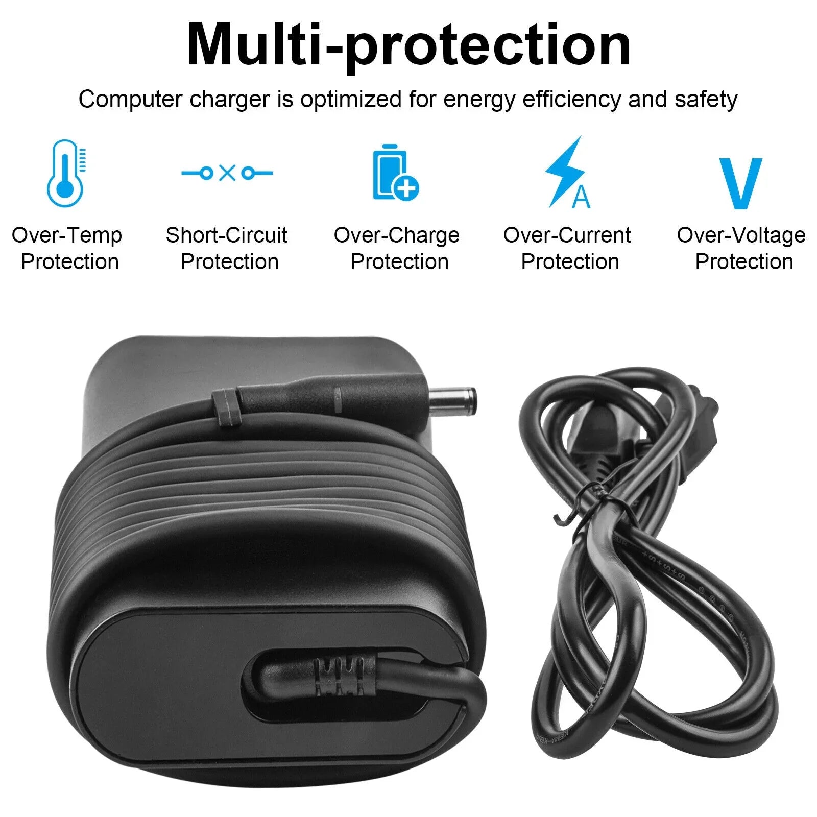 65W  Adapter Charger for Dell  13 Series 5559 5558 5755 5758 Power Supply