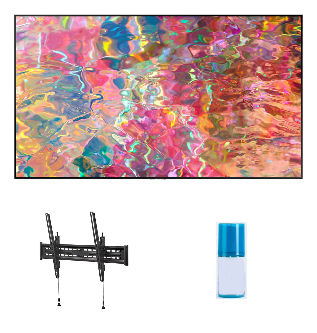 50-Inch Class   Series - 4K  Direct Full Array Quantum  8X Smart  with a Walts  Large/Extra Large Tilt Mount and Walts  Screen Cleaner Kit (2022)