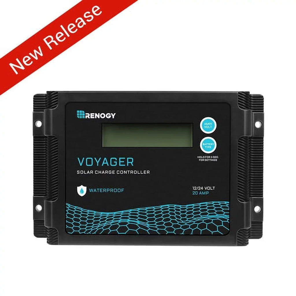 Renogy New Edition Voyager 20A  Waterproof Solar Charge Controller