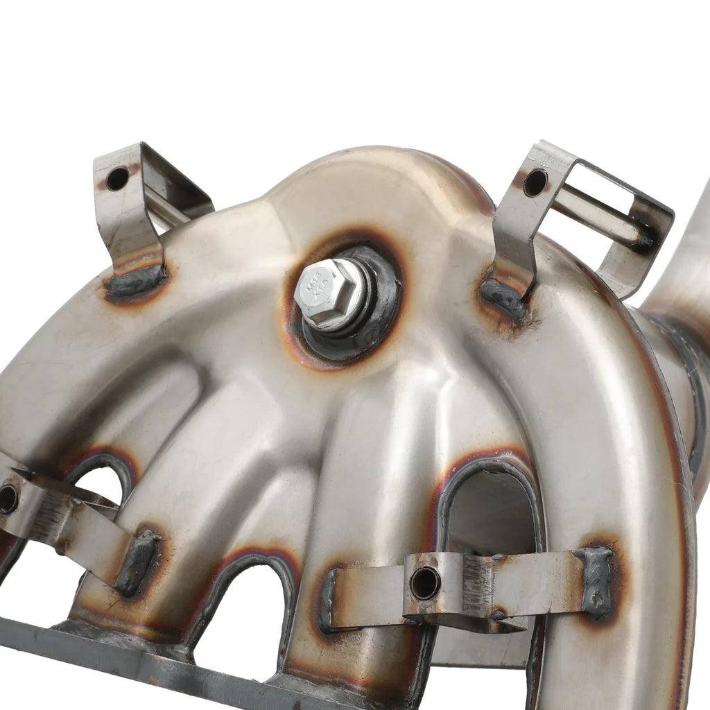 '- Catalytic Converter Exhaust Manifold For 2007-2008 Dodge Caliber, 2007-2017 Jeep Compass, 2007-2017 Jeep Patriot, Fits 2.4L 4WD Models