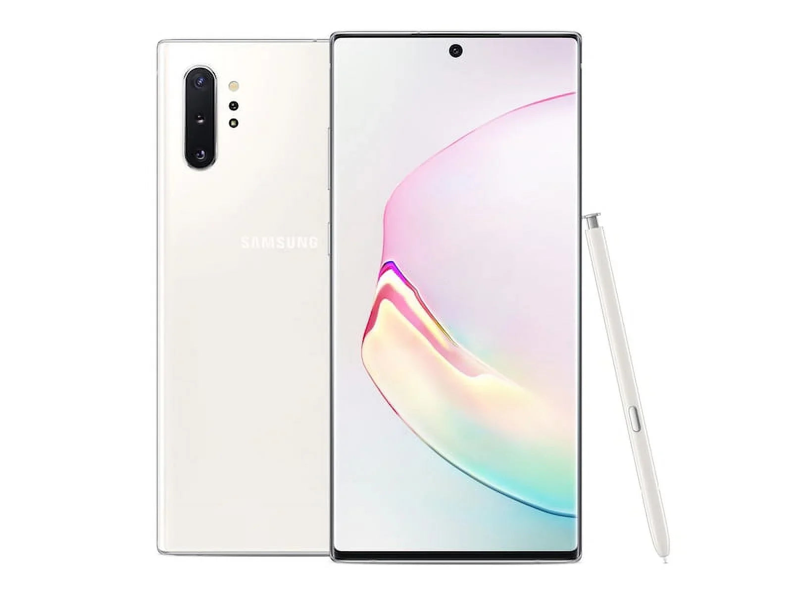 Restored Samsung Galaxy Note 10+ Plus  Unlocked Cell Phone 256GB Aura White (Refurbished)