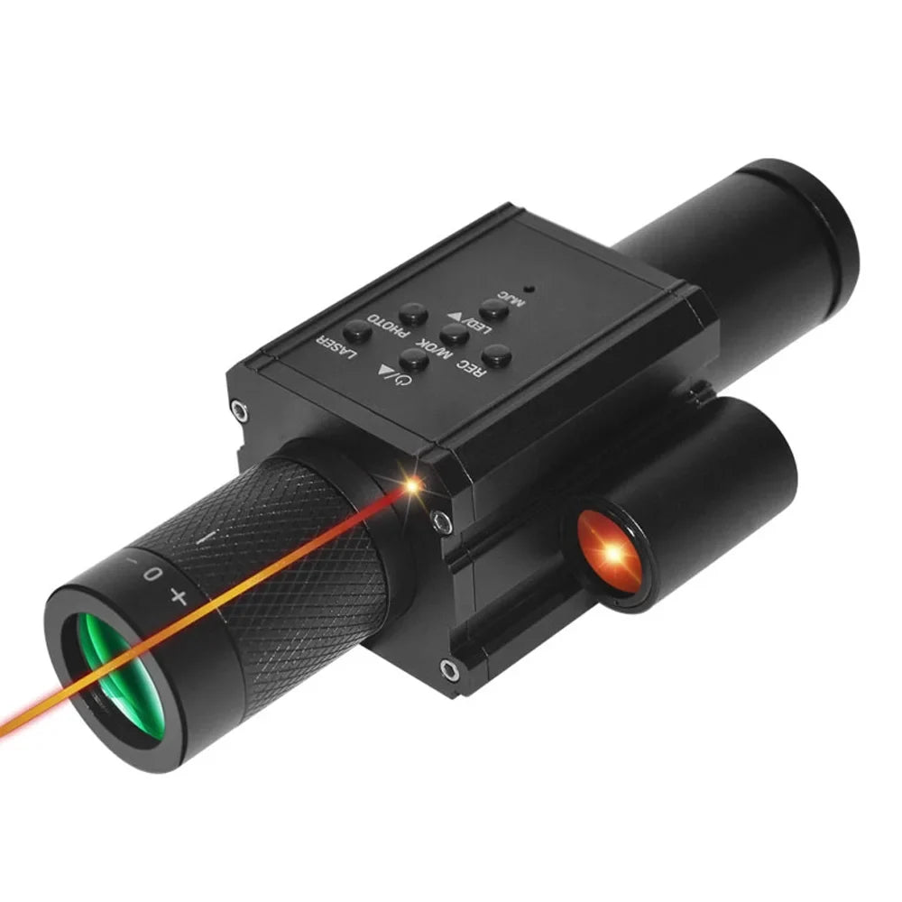 walmeck Portable Monocular Night-Visions Sight Device Day Night Use Telescopes 1.2inch Display Photo Taking Video Recording Infrared Digital Video Camera for Fishing Boating Wildlife Observation