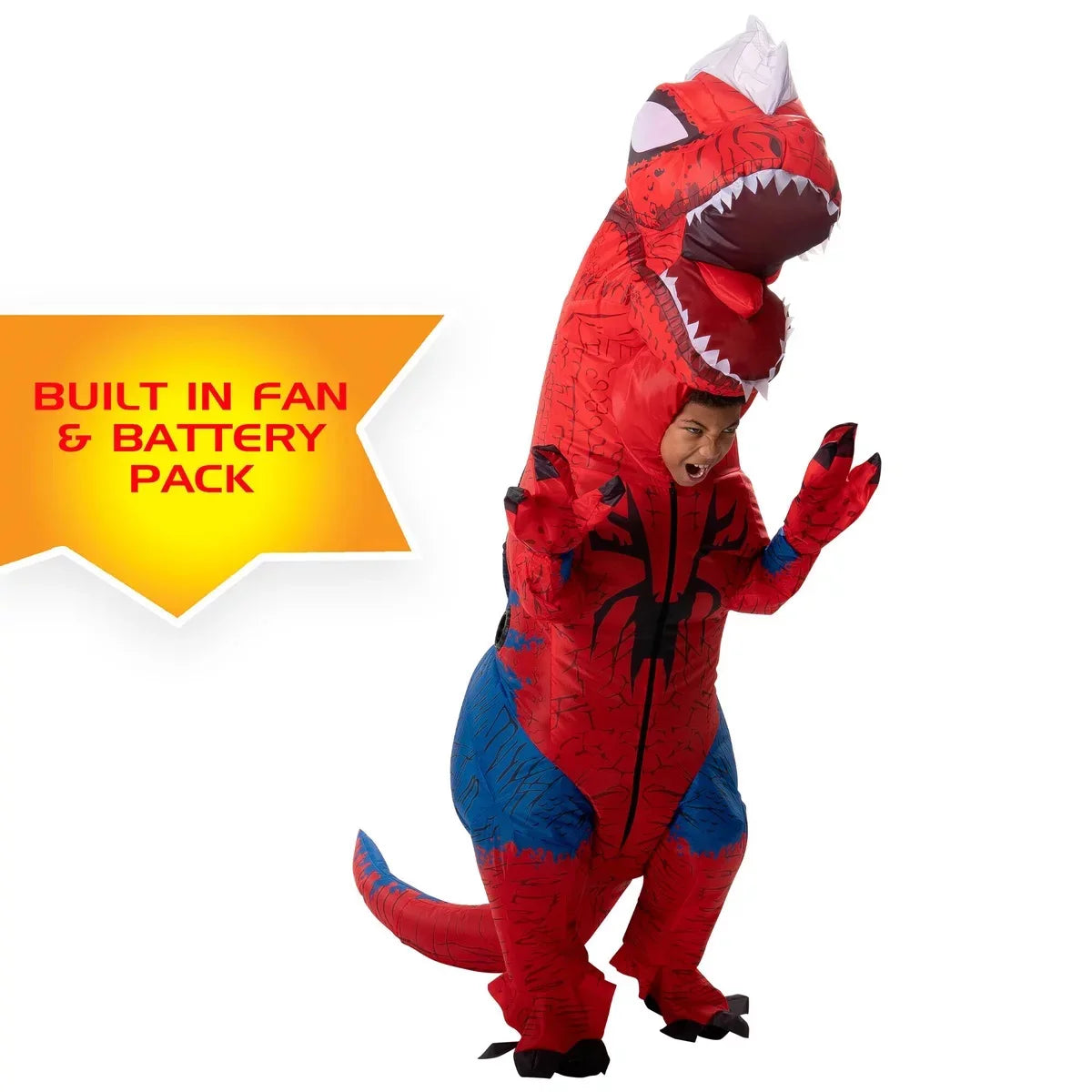 Marvel Spider-Rex Inflatable Child Costume | Large