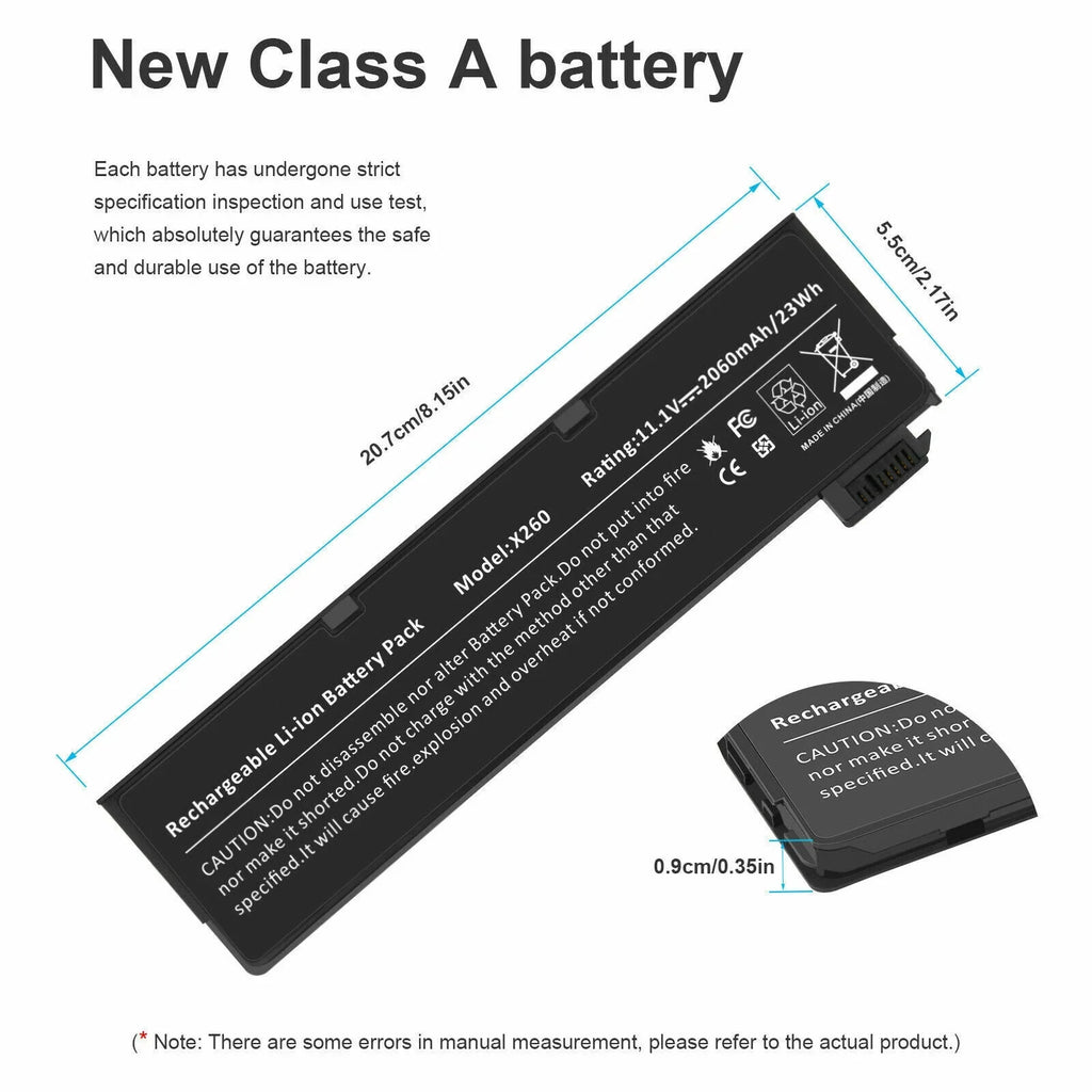 68+  Battery for Lenovo ThinkPad     T450s  121500146 / 121500147