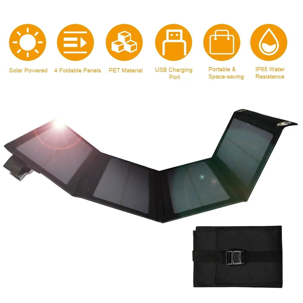 Spirastell Solar Panel,5v 20w Usb -ower ank With Cell Bendable Ip65 Water Resistance -ower ank With 4 -owered Cell Bendable With 4 Solar Ip65 Water Resistance Bendable Ip65 Water Outdoors Koeb