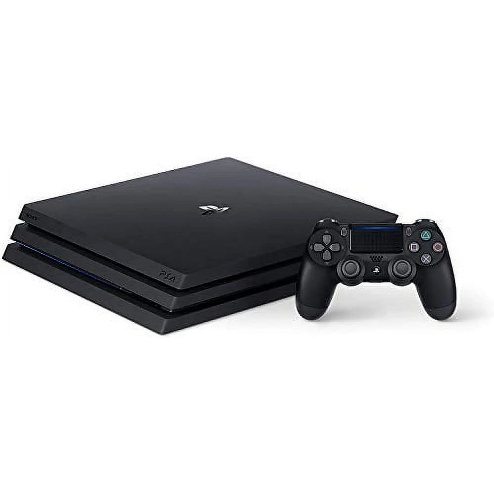 Sony PlayStation 4 Pro 1TB Gaming Console Black with Charging Dock Headset Bolt Axtion Like New
