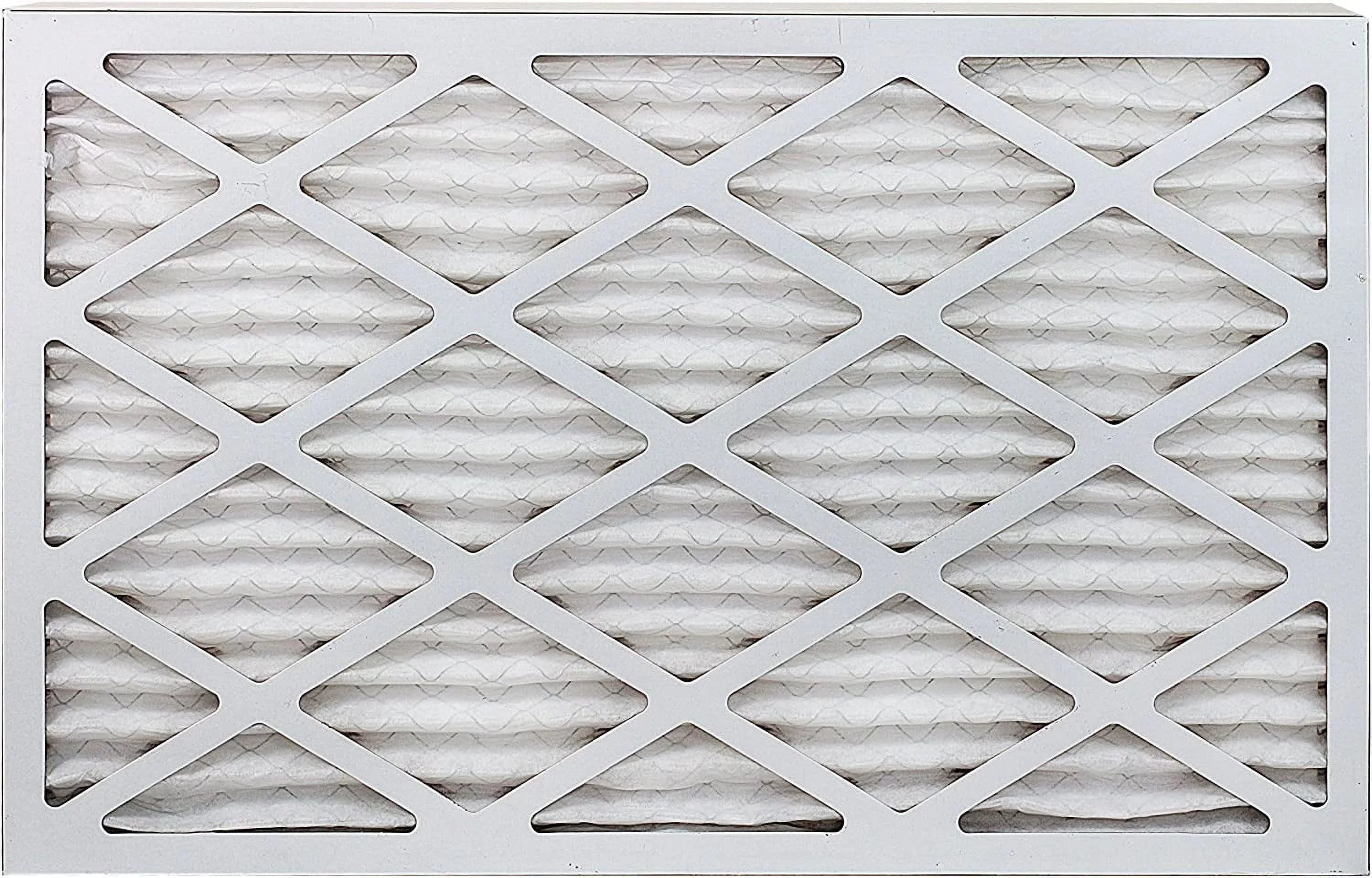 Filterbuy 16x25x2  13 Pleated   Furnace Air Filters (12-Pack)