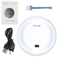 White Robot Vacuum Cleaner by JahyShow - Smart Sweeping,  Rechargeable