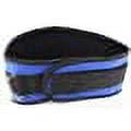 Lifter Belt 34" To 40" Back Support Large Waist Brace 6" Blue Heavy Lifting Home Gym