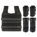 Tomfoto Max Loading 15kg/35kg Adjustable Vest Weight Exercise Weight Loading Cloth Strength Training with 6kg Leg Weight 5kg Arm Weight (Empty)