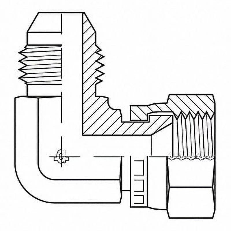 Adaptall Hose Adapter,1/2",,1/2", 9292-0808