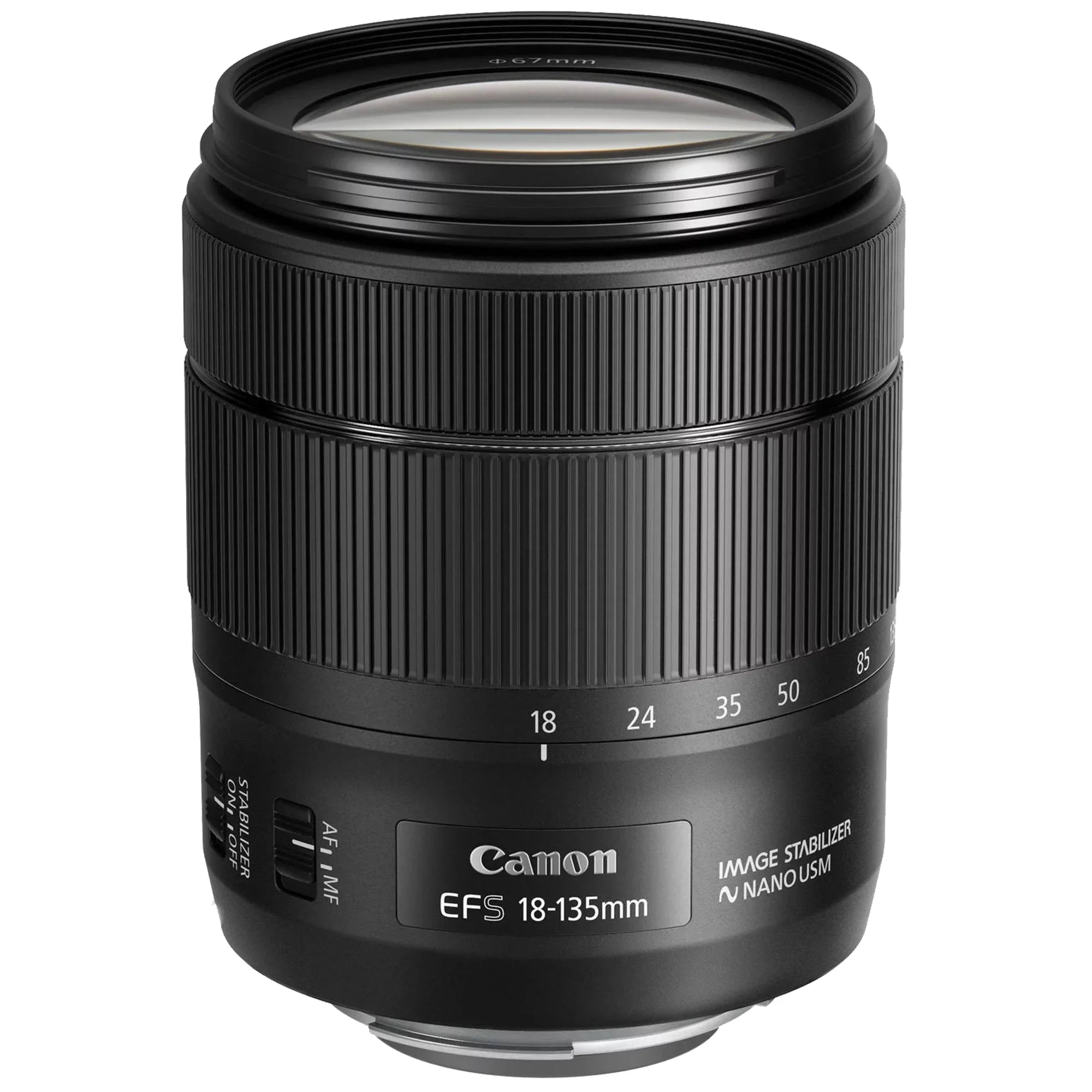 Canon  90D  Camera with 18-135mm   Lens + SanDisk 64GB Card + Case + 3 Pieces Filter + Flash + ZeeTech Accessory Bundle