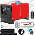 Diesel Air Heater, 5KW 12V Parking Heater, Mini Truck Heater, Single Outlet Hole, with Black , Remote Control, Fast Heating Diesel Heater, For  Truck, Boat, Bus, Car Trailer, Motorhomes