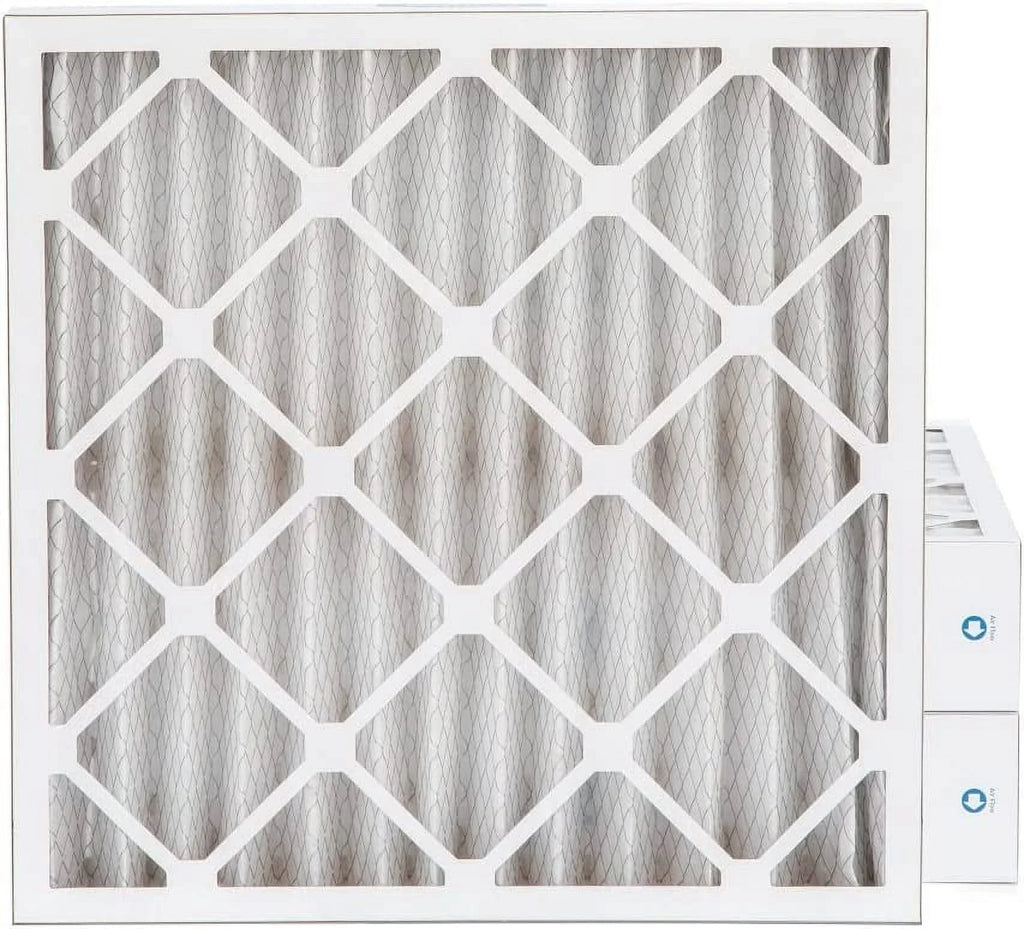 10X10x1  11,  1000 Pleated Furne 1'' Air Filters By Pamlico. 6 Pk. Ext Size: 9-1/2  9-1/2  3/4